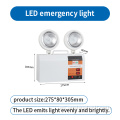 Lámpara LED de emergencia de dos quemadores de plomo-ácido de 6 V